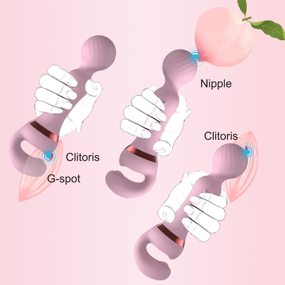 Vibrador Varinha Estimuladora de Clitoris e Ponto G