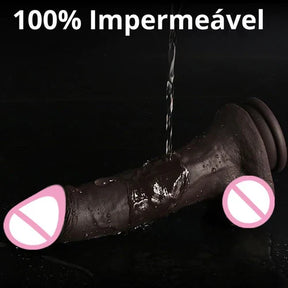 Pênis Realista Shadow boy 4 em 1 vibrador com aquecimento