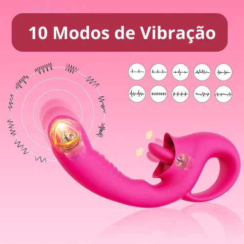 Vibrador G-Spot Power Plus - Prazer Intenso e Personalizado