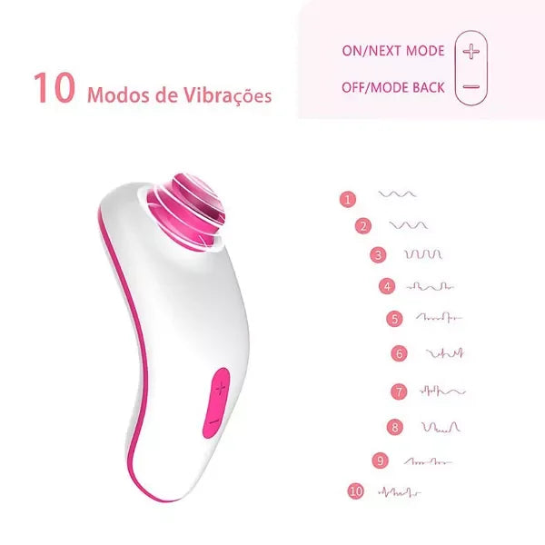 Addie Vibrador de Pulsação Para Estimulação de Clitóris