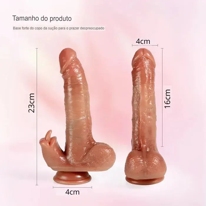 Amante Secreto - Consolo com 3 padrões de impulsos e 9 padrões de vibração + aquecimento de estimulação dupla