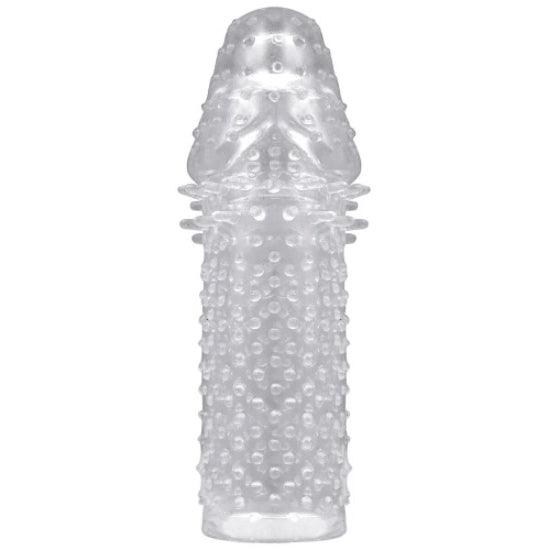 Capa Peniana Silicone com estimulador 13 cm