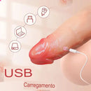 Capa Peniana Vibratória com Controle via APP