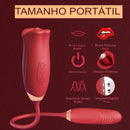 Masturbador Vibra Morde e Suga Boca de Mel II