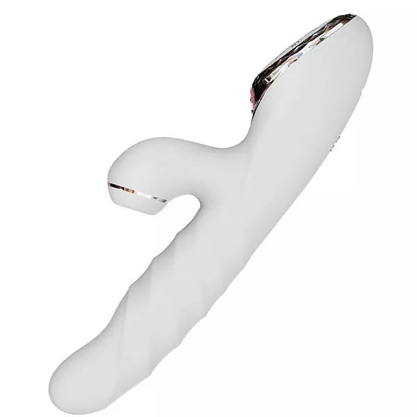A-King Max Vibrador De Luxo Vai e Vem Com Estimulador e Display Kistoy