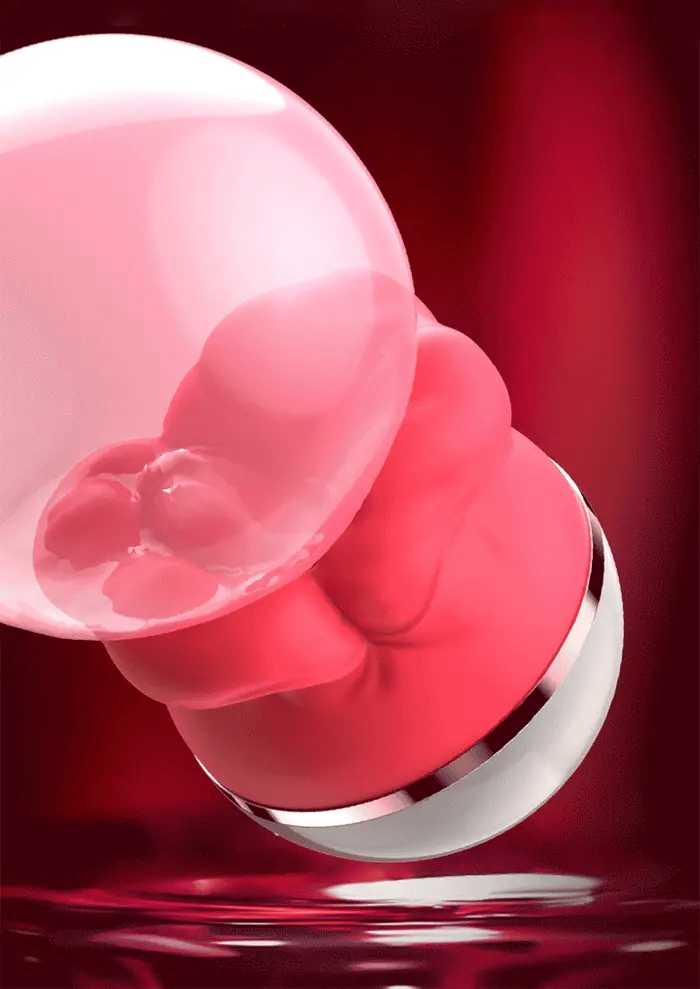 Rosa Êxtase: Sugador de Clitóris com Linguinha Macia