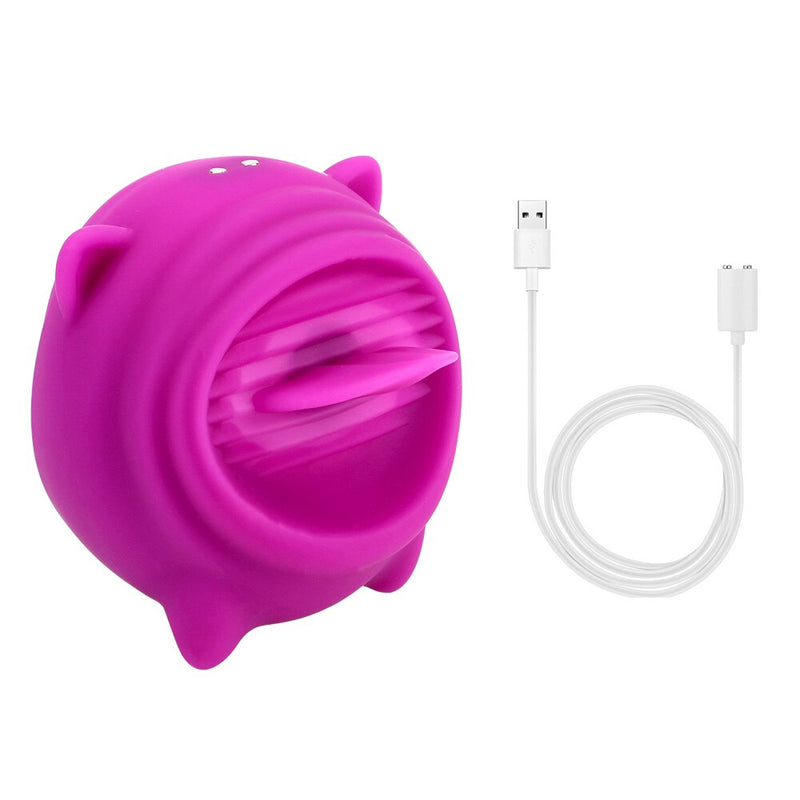 Vibrador e Sugador de Clitóris Porquinho