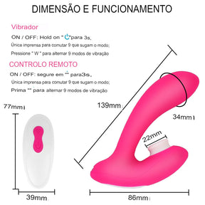 Tricker-Rct Vibrador de Ponto G com Pulsação S-Hande