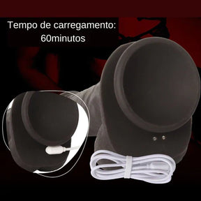 Pênis Realista Shadow boy 4 em 1 vibrador com aquecimento