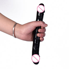 Pênis Jellies 43cm com cabeça dupla