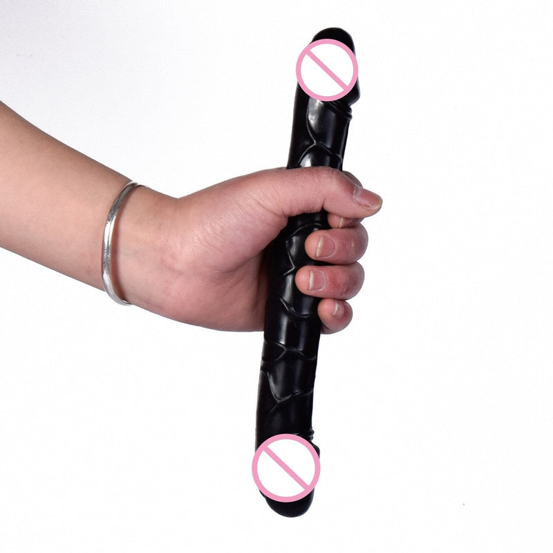 Pênis Jellies 43cm com cabeça dupla