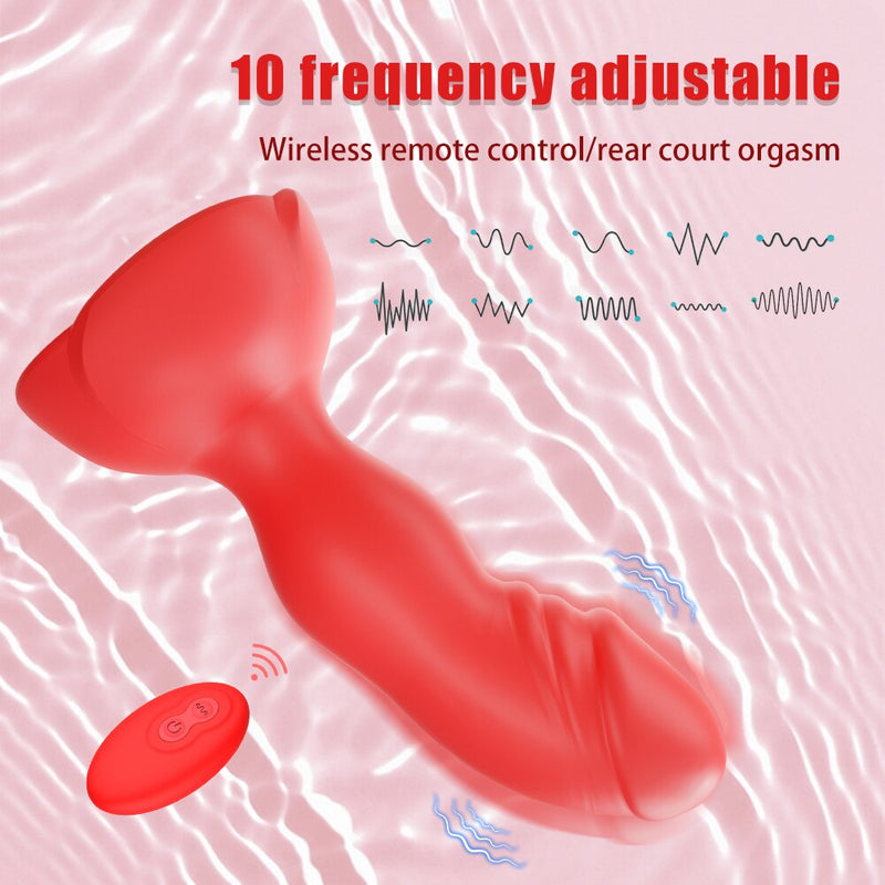 Plug e Vibrador Vênus 10 Modos