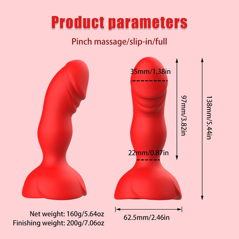 Plug e Vibrador Vênus 10 Modos