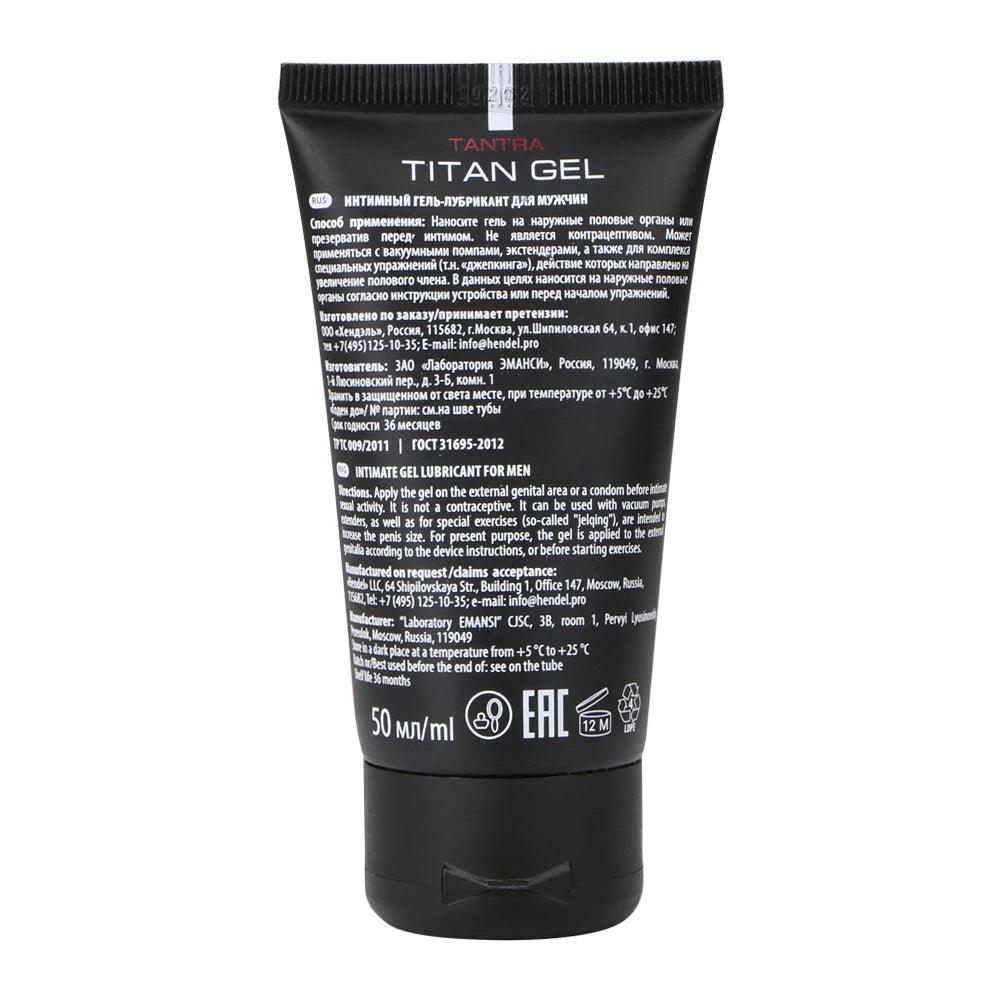 Titan Gel - Potencializa a performance masculina e aumenta