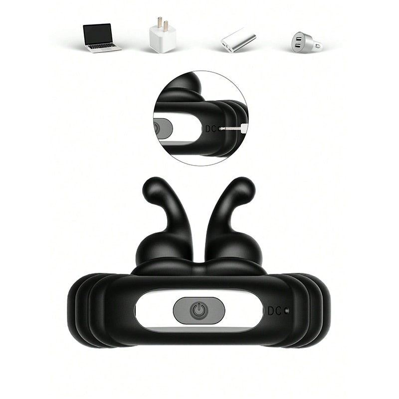 Anel Peniano com Vibrador de clitóris para casais - 10 Modos