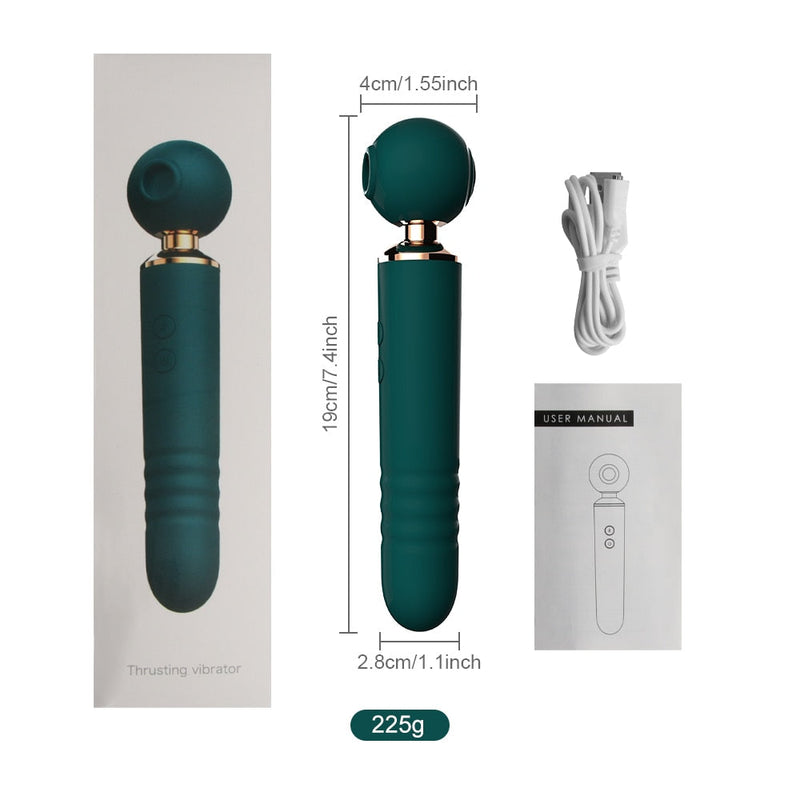 Vibrador Varinha Mágica 3 em 1