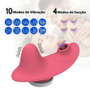 Calcinha Vibratória Kiss com sugador de clitóris