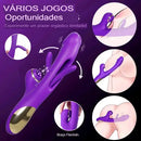 Sky - Vibrador de batida de ponto G para sucção de clitóris
