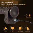 Black Tesão - Consolo 3 em 1 (18 centímetros)