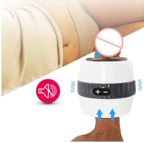 Masturbador Masculino Vibratório - Press Extreme