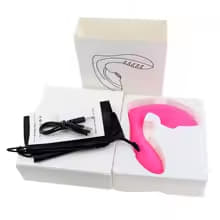 Vibrador Ponto G  e Sugador de Clitóris TITAN 10 Níveis