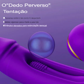 Sky - Vibrador de batida de ponto G para sucção de clitóris